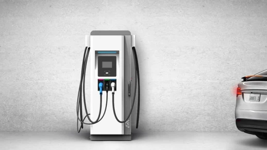 Hot Sale DC EV Charging Station Unit Chademo CCS 150kw Point de chargeur de voiture électrique Ocpp EV DC Chargeur rapide avec tension de sortie 1000V Personnalisation de base