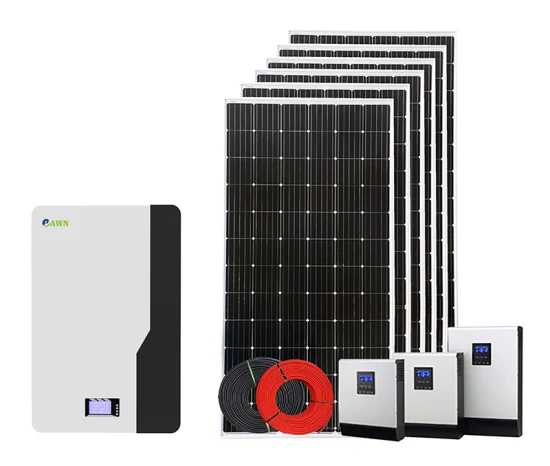 6kw 10kw 15kw 20kw 30kw Système d'alimentation à énergie solaire Produits d'énergie renouvelable